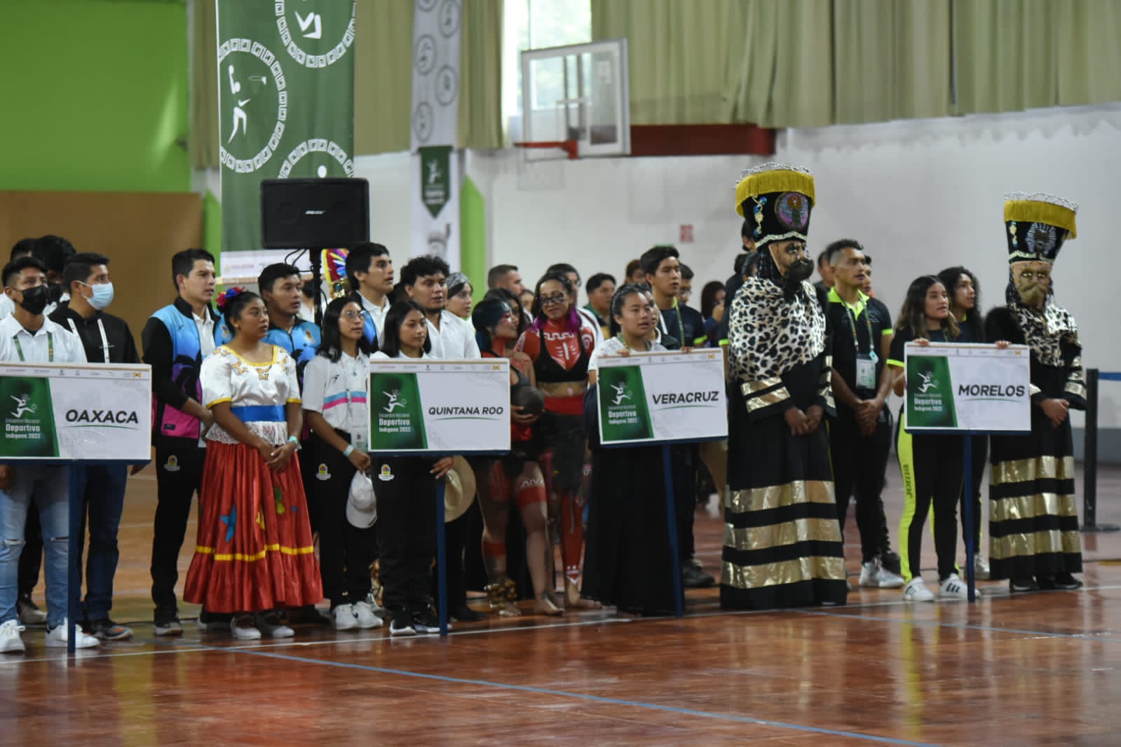 Quintanarroenses participan en el Encuentro Nacional Deportivo Indígena