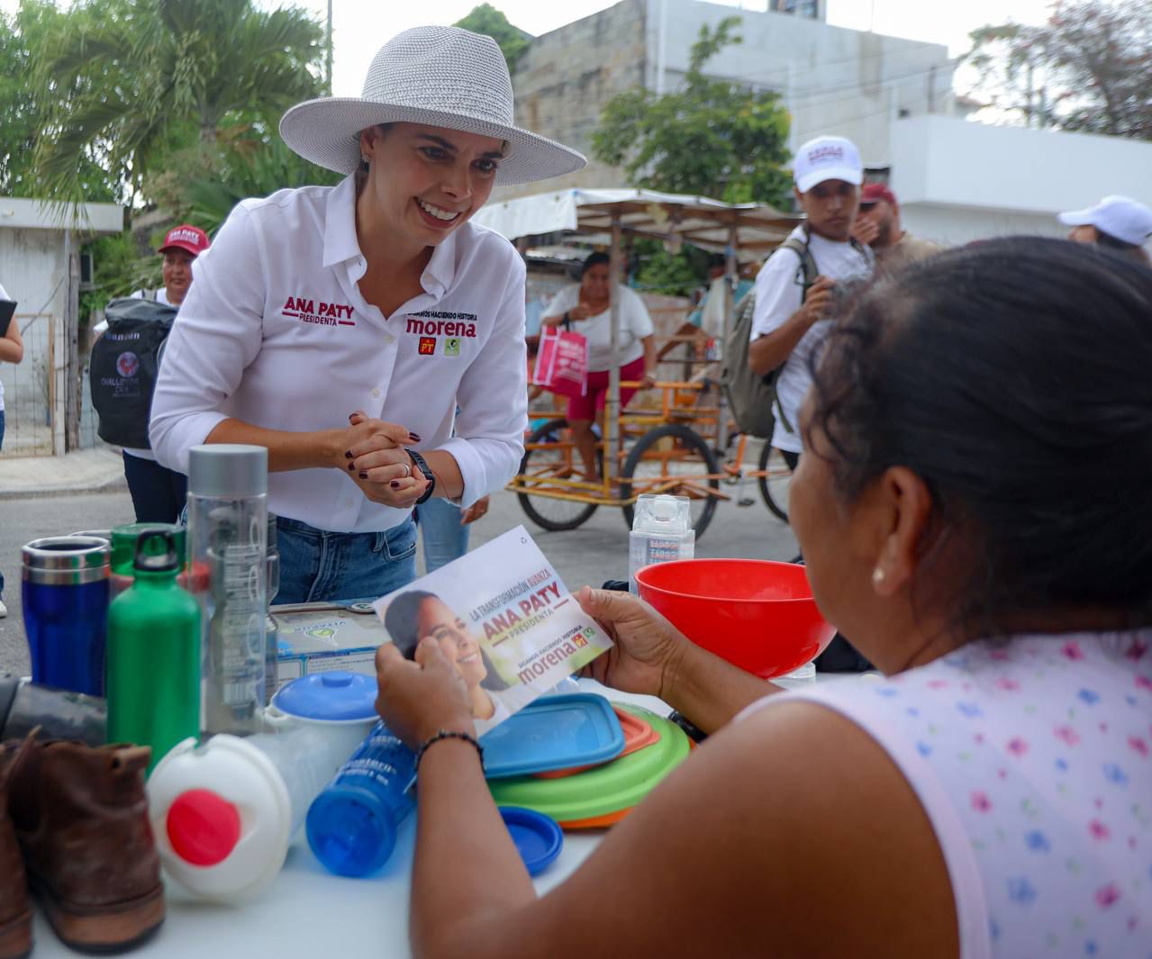 La candidata a la presidencia municipal de Benito Juárez, consolidó su llamado a la continuidad de la transformación en Cancún.